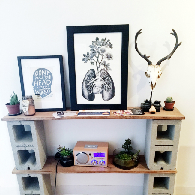 barre class entryway