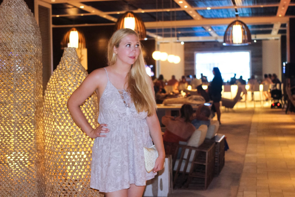 tie up tobi dress at aruba marriott and stellaris casino